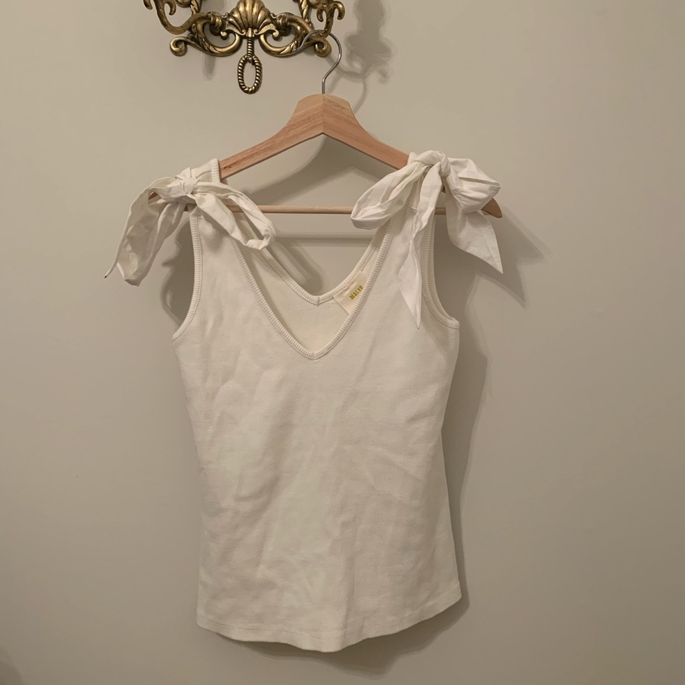Maeve Anthropologie Bow Tie Tank